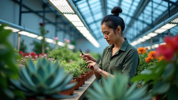 Pourquoi l'éclairage LED horticole révolutionne le travail des professionnels